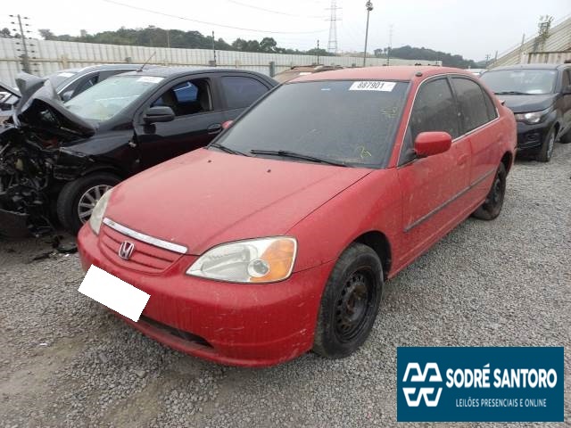 HONDA CIVIC LX 1.7 16V 2001 