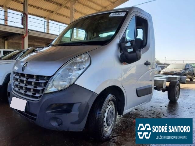 RENAULT MASTER CHASSI CABINE 2018 